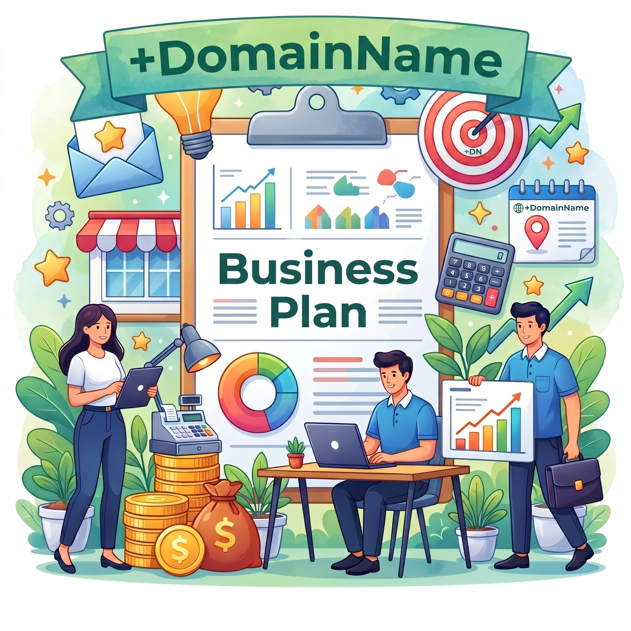 Business Plan + Domain