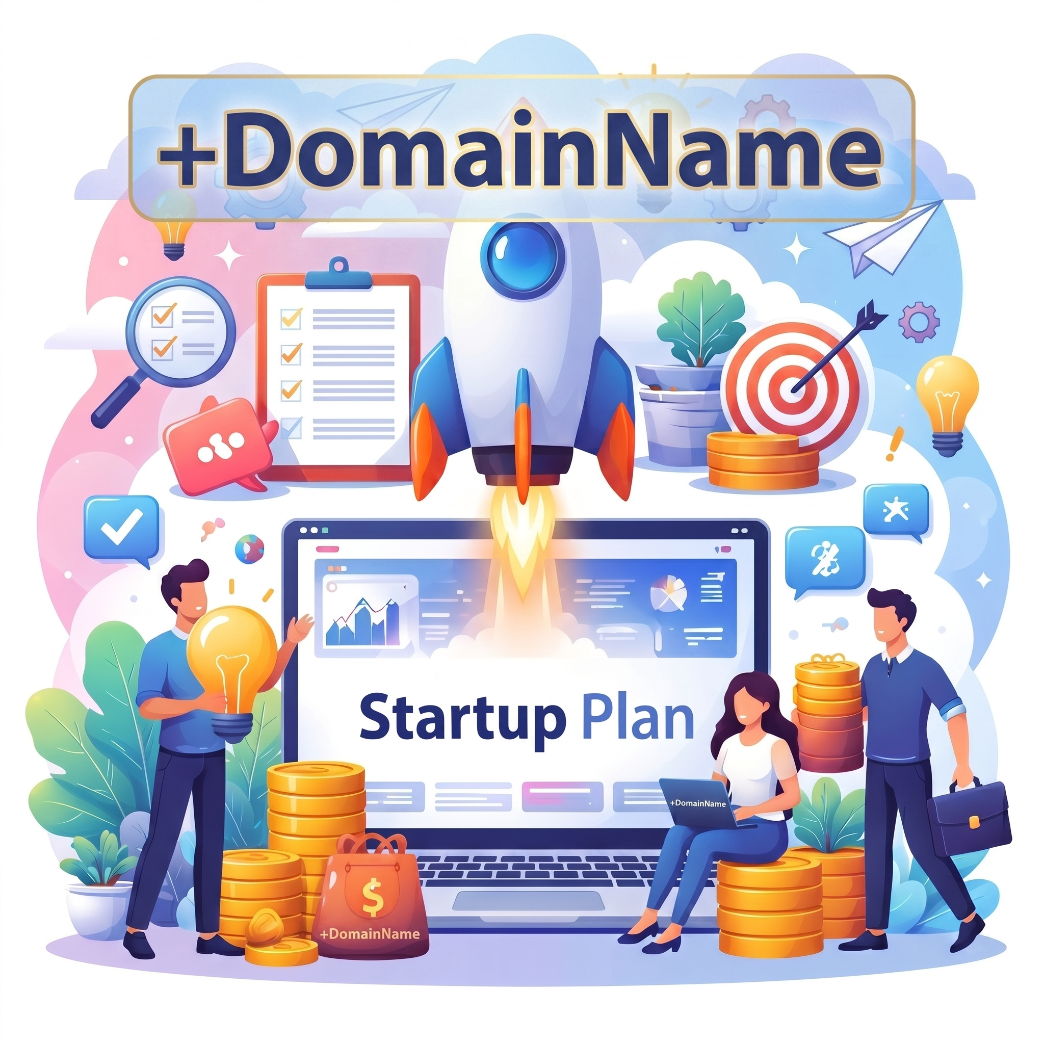 Startup Plan + Domain